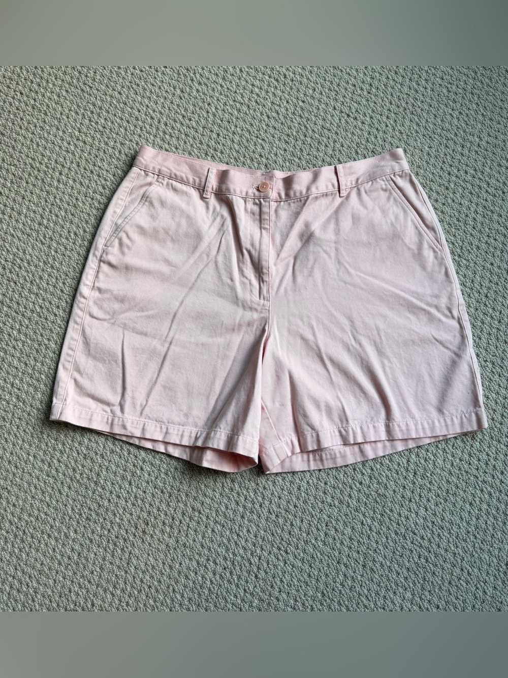 Lauren by Lauren Women's Pink Chino Shorts Size 16